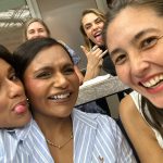 Mindy Kaling Instagram - Witnessed @cocogauff become the US Open CHAMPION today and wept like she was my own daughter. Pretty weird of me. Loved seeing this incredible match with my pals, and being guest of the generous icon @ralphlauren. @usopen I love you and I LOVE YOU COCO!