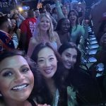 Mindy Kaling Instagram - A few months ago my friends asked where I wanted to go to dinner for my birthday and I said “Could we go to Vegas to see @Beyoncé instead?”. And because they are such nice friends they allowed me to make the Renaissance Tour a little bit about me! Thanks Jay Brown for the seats, @jonathansimkhai for the head-to-toe lewk. And @wynnlasvegas, @clairejenkins7 for organizing, and of course my amazing pals @blanekidaneshow @sleonard524 @parisaj @jaimeleeusc @dulariamin for this incredible 24 hours (and my sick Prada gift - don’t deserve it but will take it!). There are two Virgos I love: my son Spencer and Beyoncé Knowles. The Renaissance Tour is just outrageous. My inner Beyoncé Pad Thai shone through. Thanks Vegas! We love you!