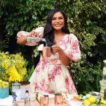 Mindy Kaling Instagram - We shot this @betterhomesandgardens cover a few months ago when I didn’t anticipate how much more time I would be spending at home! I am a homebody so it’s my fantasy to stay put and have people come over for dinner. I love incorporating Indian influences in my home decor and my hosting. Thank you so much @betterhomesandgardens for this beautiful cover, I’m so honored! Enjoy these pics and interview and yes, this is exactly how I look at home every day, on my down time.