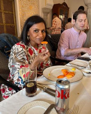 Mindy Kaling Instagram - The Pink City