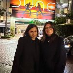 Mindy Kaling Instagram - Every three years @asekar95 and I make the pilgrimage to see the latest @dunemovie! As Bene Gesserit, we felt seen. It was a masterpiece! Congrats @tchalamet @zendaya! ⏳🪱 Arrakis, Desert Planet