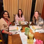 Mindy Kaling Instagram – A Belated @traceywigfield and Slightly Early @loulielang Birthday Dinner! ❤️❤️❤️