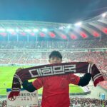 Minho Instagram - 대한민국 vs 튀니지. 4:0 승리 !!!!!.