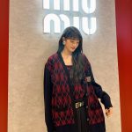 Minnie Instagram – 너무 예쁘잖아🥰 여러분도 많이 놀러오세요~❤️ 
#MiuIvy #MiuMiu #광고 #미우미우 현대백화점 무역센터점