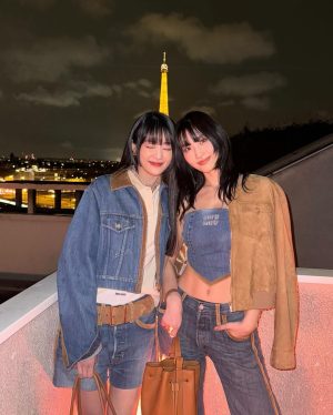 Minnie Instagram - Once in Paris with @miumiu 🥰✨