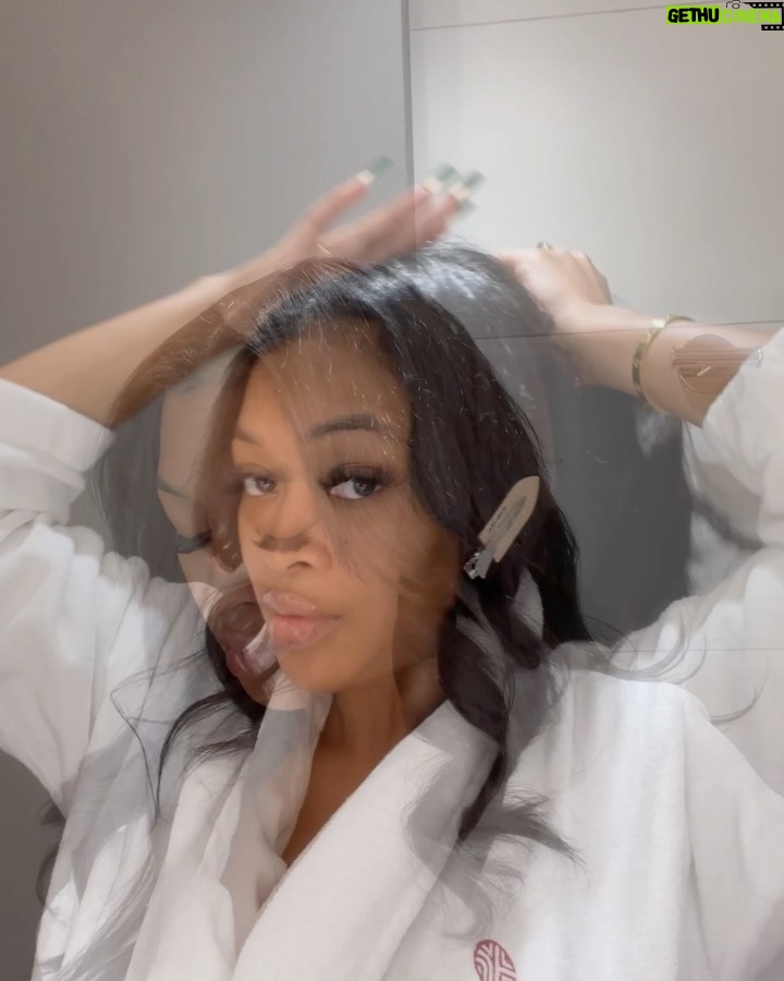 Miracle Watts Instagram - A Quick GRWM Using My Miracle Drops from @kaleidoscopehairproducts 🤍