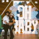 Miracle Watts Instagram - We celebrated our baby amongst a few close friends and family. Thank you every one for showing up for us. Decor : @overthetoppartyevents Bartender : @tasteamaizeng Sweets : @shalicioussweets Venue: @thebarnatfourpinesranch