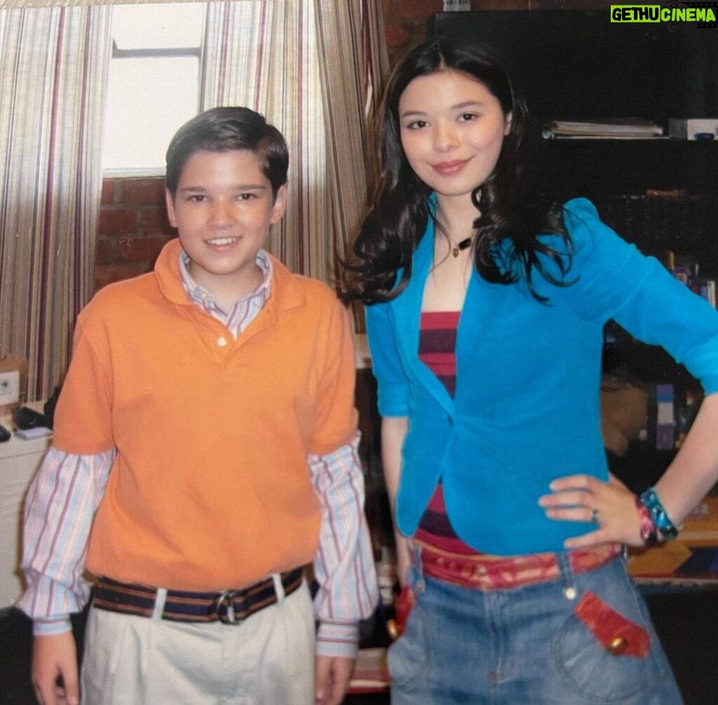Miranda Cosgrove Instagram - This pic is from the very first day I met @nathankress. We were 12. Happy Birthday!!! Here’s to 18 more years of friendship ❤️