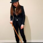 Miranda Cosgrove Instagram – Recreated my Charlie Chaplin costume from when I was 2 🎃 Missing Halloween already
