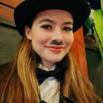 Miranda Cosgrove Instagram – Recreated my Charlie Chaplin costume from when I was 2 🎃 Missing Halloween already