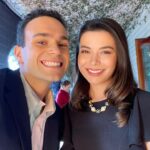 Miranda Cosgrove Instagram - Tonight at 8/7c catch me on a new Valentine’s Day episode of @thegoldbergsabc with this cool guy @troygentile08 😄😋