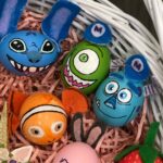 Miranda Cosgrove Instagram - Hope everyone had an amazing Easter! 🐰🥚🐥Here are my annual Easter Eggs. See if you can figure out which characters they are!