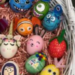 Miranda Cosgrove Instagram - Hope everyone had an amazing Easter! 🐰🥚🐥Here are my annual Easter Eggs. See if you can figure out which characters they are!
