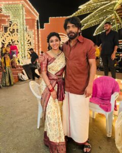 Mirna Menon Instagram - With my annayya, the KING #Nagarjuna sir 🔥❤️ #NaaSaamiRanga