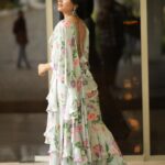 Mirna Menon Instagram - 💚 Styling : @manogna_gollapudi Saree : @anushareddy.couture Asst : @pravalikamuningani PC : @they_call_me_keshu Jewellery : @new_ideas_fashions