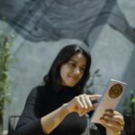 Mirnalini Ravi Instagram - Vanakkam makkale ! With its smooth operation and stylish design, the all new #RedmiA3 is more than just a phone – it's a fashion statement. Launching this Valentine's Day,14th February, 2024. Stay Tuned. #SmoothAndStylish #collab #ad @redmiindia