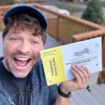 Misha Collins Instagram - See how fun voting is?! vote.gov