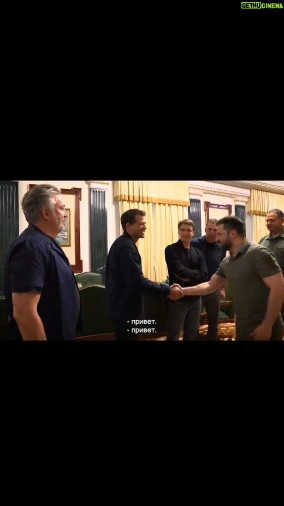 Misha Collins Instagram - This is from my meeting with President Zelenskyy. For context, my friend @gilesduley lost two legs and an arm to a land mine. Please support this effort. bit.ly/DemineUkraine LINK IN BIO