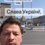 Misha Collins Instagram - Thank you, President Zelenskyy and @u24.gov.ua for inviting me to this beautiful, heroic, resilient heart of Ukraine.