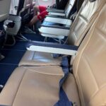 Misha Collins Instagram - You know how on @SouthwestAir Airlines, there's no business class and no seat assignments, but you pay extra to get on first and pick the best seat? I was the 43rd person on the flight and this seat was empty. The ONLY leg-room seat… with no one next to it! Who ARE these people?!