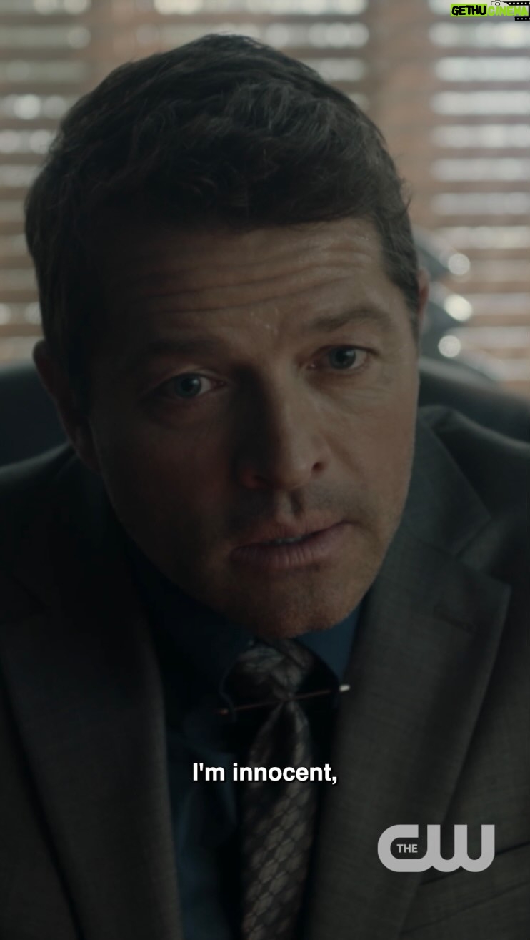 Misha Collins Instagram - This is exactly what a murderer would say. Watch the new episode of #CWGothamKnights tomorrow!