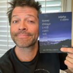 Misha Collins Instagram - I was going to start this post with, “not to brag..” but actually, that would be a lie. So let me begin truthfully: To brag, the latest printing of my poetry book comes with an important additional line of text on the cover. Read it and weep, y’all! bit.ly/SomeThingsMC LINK IN PROFILE #somethingsistillcanttellyou