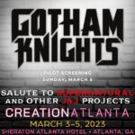 Misha Collins Instagram - I’m continuing my late-night bootleg screenings of the #CWGothamKnights premiere. Next showing: Atlanta! bit.ly/SPNATL_MC LINK IN BIO