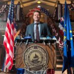Misha Collins Instagram - Interning at the White House 25 years ago, I became disillusioned. At the time, I knew that I no longer wanted to go into politics, but that I still wanted to wield outsized power, be the center of attention, and get to wear makeup to work. I soon discovered that the only path forward for me was that of an actor. Somehow, worlds have collided and I am now being paid to act like a politician. #CWGothamKnights Tuesday at 9/8C!