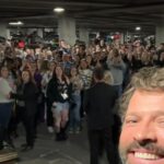 Misha Collins Instagram - I’ve got friends in low places… We’ve moved #CreationNASH into the basement because of a massive #tornado. Stay safe & take cover, my #Nashville friends! 🌪️