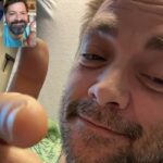 Misha Collins Instagram - I took it as a good sign that @realmarksheppard challenged me to a duel on FaceTime last night. Having scared the hell out of all of us by dying and being brought back to life several times, The King is full of life and back to causing trouble. So happy to see you laughing, Mark, and glad to have you back. Stick with us.
