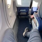 Misha Collins Instagram - You know how on @SouthwestAir Airlines, there's no business class and no seat assignments, but you pay extra to get on first and pick the best seat? I was the 43rd person on the flight and this seat was empty. The ONLY leg-room seat… with no one next to it! Who ARE these people?!