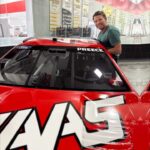 Misha Collins Instagram - Last Saturday night, I toured the @stewarthaasracing headquarters, which was awesome… but I was disappointed to learn that I’m not a “good fit” for a career as a race car driver. For five minutes I struggled to get into the driver’s seat before deciding my future laid elsewhere. #formula1 #racecars #stewarthaasracing