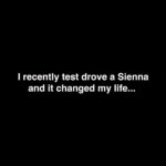 Misha Collins Instagram - My friends tell me I’ve become “obsessed” with the incredibly designed hybrid Toyota Sienna. But I say, I’m just developing refined tastes. I test drove one and it changed me… #ToyotaPartner #Sienna @toyotausa