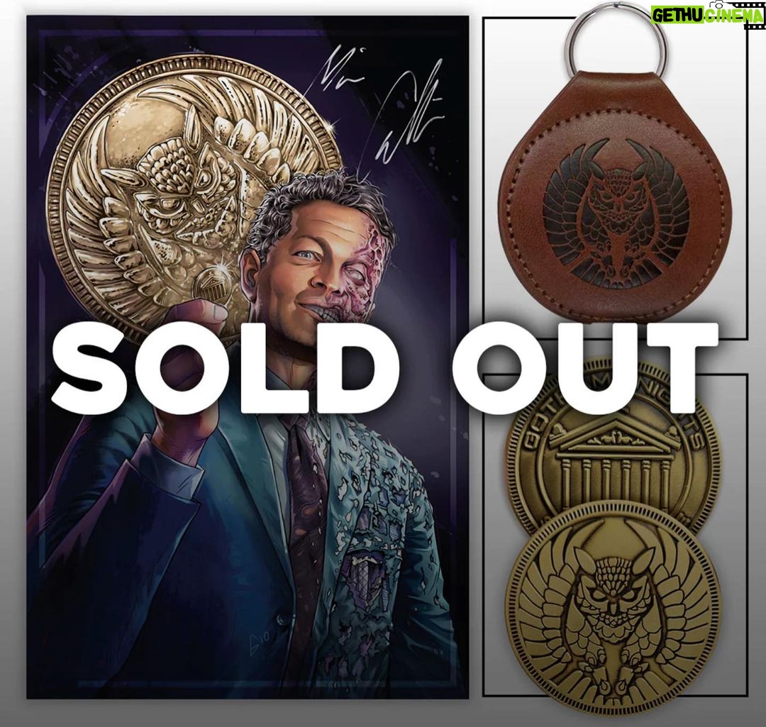 Misha Collins Instagram - You all must have really needed change for your parking meters—this sold out in just a few hours! Thanks, everyone… and thank you for helping make Ukraine safer for its people. You may have missed out on the coin, but you haven’t missed out on the chance to be a part of this humanitarian effort. Please donate: bit.ly/DemineUkraine LINK IN BIO