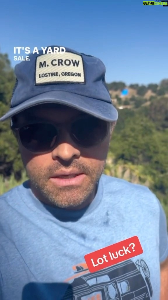 Misha Collins Instagram - Due to a laggy server, a lot of you got the email about my yard sale late (and even more of you don’t know the difference between AM and PM), so I’m going to extend my little yard sale one more day: Text me “YARD SALE” TOMORROW, July 2, between 10-11 AM PT (that’s morning, for the chronologically-impaired) and I’ll give away a few more things. (323) 405-9939 LINK IN BIO #spnfamily #supernatural #spn