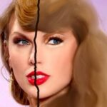 Misha Collins Instagram - My 11-year old daughter, Maison, digitally touched up @taylorswift on her iPad. Then she said, “I CAN FIX HIM (NO, REALLY I CAN)” and fixed my face, too. CALL IT WHAT YOU WANT, but I think this TIMELESS artistic STYLE makes BOTH OF US shine. (Honestly, me touched up looks almost identical to the original photo, but I don't have the heart to tell her.)