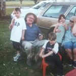 Mitchell Hope Instagram - Me, Grandpa, Toby, Shara, Nana #tbt