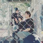 Mitchell Hope Instagram - Sneaky through the fence shot @toby_hope
