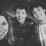 Mitchell Hope Instagram - @jamortensen @lou.sky night on the town