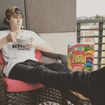 Mitchell Hope Instagram - Life's questions answered by a bowl of lucky charms