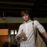 Mitchell Hope Instagram - On set during that film I did #youknowtheone