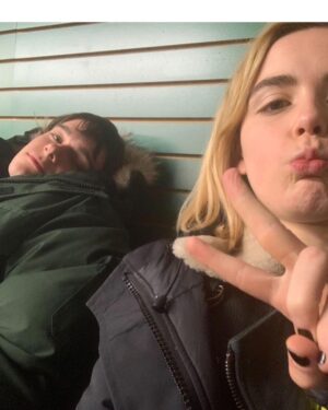 Mitchell Hope Instagram - Extra serious pics for ya @kiernanshipka @netflix #letitsnow