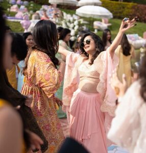 Mithila Palkar Instagram - Trust these two to be generous with their love and let us all bask in it! 🥰 Not enough can be said about how this wedding has made us feel. So I shall just share photos, in no particular order, that represent all the happiness that was felt in abundance through the course of this celebration. I don’t promise that these are the only photos or the only post that will be shared. It is going to be a while until any of us get over this. Photo credits @davidpoznic @etherealstudio.in