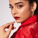Mithila Palkar Instagram - Sugar and Spice 🌶️ Stylist @shreejarajgopal HMU @shrushti_birje_28 Photography @shivamguptaphotography Outfit @dewarworld Earrings @gehnajewellers Rings @hcraftjewellery @gehnajewellers Heels @charleskeithofficial Style team @khushaliichauhan HMU team @jmamniya