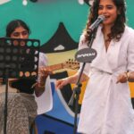 Mithila Palkar Instagram - In sickness and health and in all the stories I choose to tell ^.^ Always a pleasure coming back to @spokenfest ! There is so much love to take back from here…it’s too precious! Thank you for it all! 🫠🥰 @meerasmelodies - thank you for being such a trooper and being such a giving performer! ♥️ @shantanuanandpoetry , @hellyshah_ - there was no way I could’ve done this without you guys! Thank youuu! 🤗 📸 @adisphotographysg @jadyn_ferns11 Spoken Fest