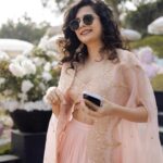 Mithila Palkar Instagram - Pastel Party 🎈 Styled by @shreejarajgopal @drapingdreams.inc Outfit @toraniofficial Earrings @beautiart_official Juttis @fizzygoblet Hair @coleen_khan_affonso 📸 @etherealstudio.in