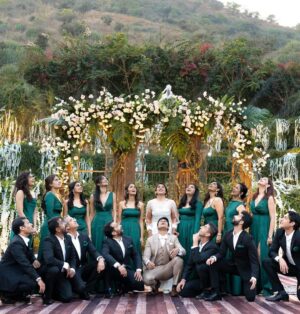 Mithila Palkar Instagram - Trust these two to be generous with their love and let us all bask in it! 🥰

Not enough can be said about how this wedding has made us feel. So I shall just share photos, in no particular order, that represent all the happiness that was felt in abundance through the course of this celebration. 

I don’t promise that these are the only photos or the only post that will be shared. It is going to be a while until any of us get over this. 

Photo credits @davidpoznic @etherealstudio.in