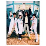 Mitsuki Takahata Instagram - #にじいろカルテ 本日最終回。 まさかのゲスト。 まさかの時ちゃん。 台本読んで吹き出しました。笑 出てくれてありがとう、 では、 今夜9時に☺︎👋🏻