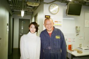 Mitsuki Takahata Instagram - ☺️﻿
甘くてトロけて、﻿
フレンチトーストみたいな。﻿
﻿
﻿
いつも素敵な笑顔です。鶴瓶さん。﻿
﻿
﻿
2020/2/24﻿
#スジナシ﻿
﻿
#film 📸