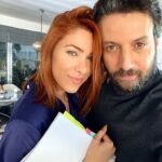 Mohamad Al Ahmad Instagram - مساكم خير مني ومن ريم 💓💓💓 من كواليس مسلسل للموت شوفوا حلقة اليوم #hadi #reem #ريم #هادي #للموت #mohamad_al_ahmad @daniellarahme